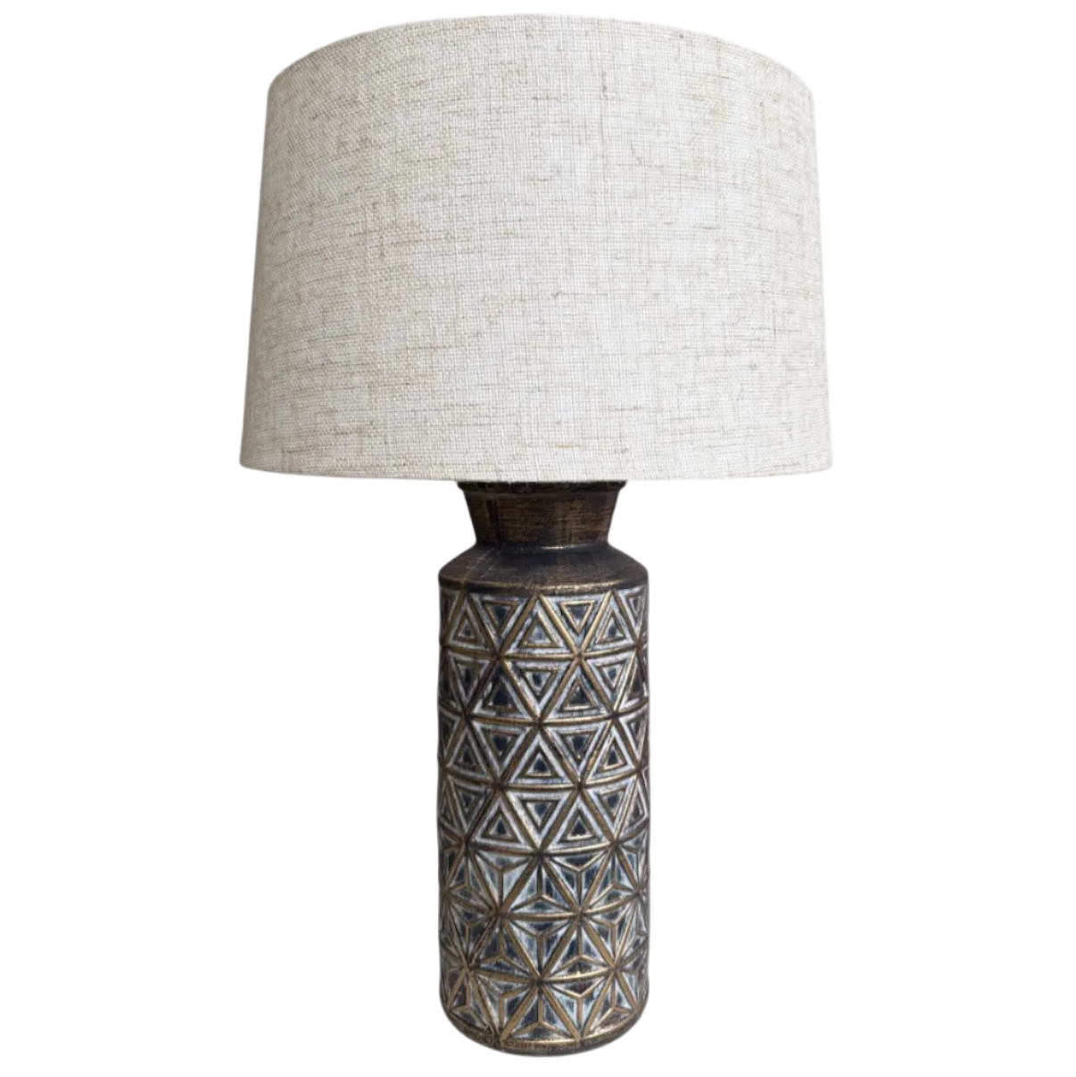Triangles Tall Lamp Base