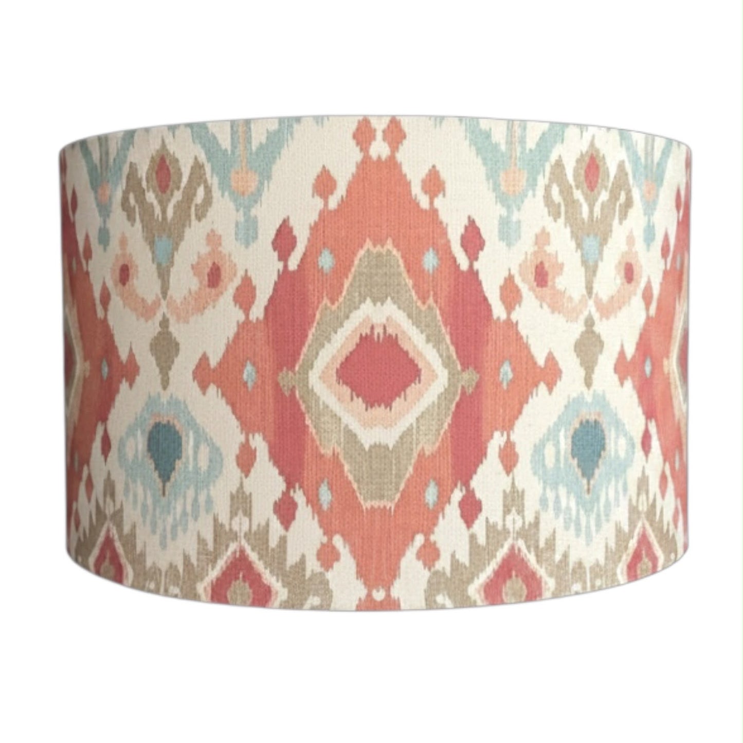Colorful Ikat Handmade Lampshade - Ø35 × H22 cm