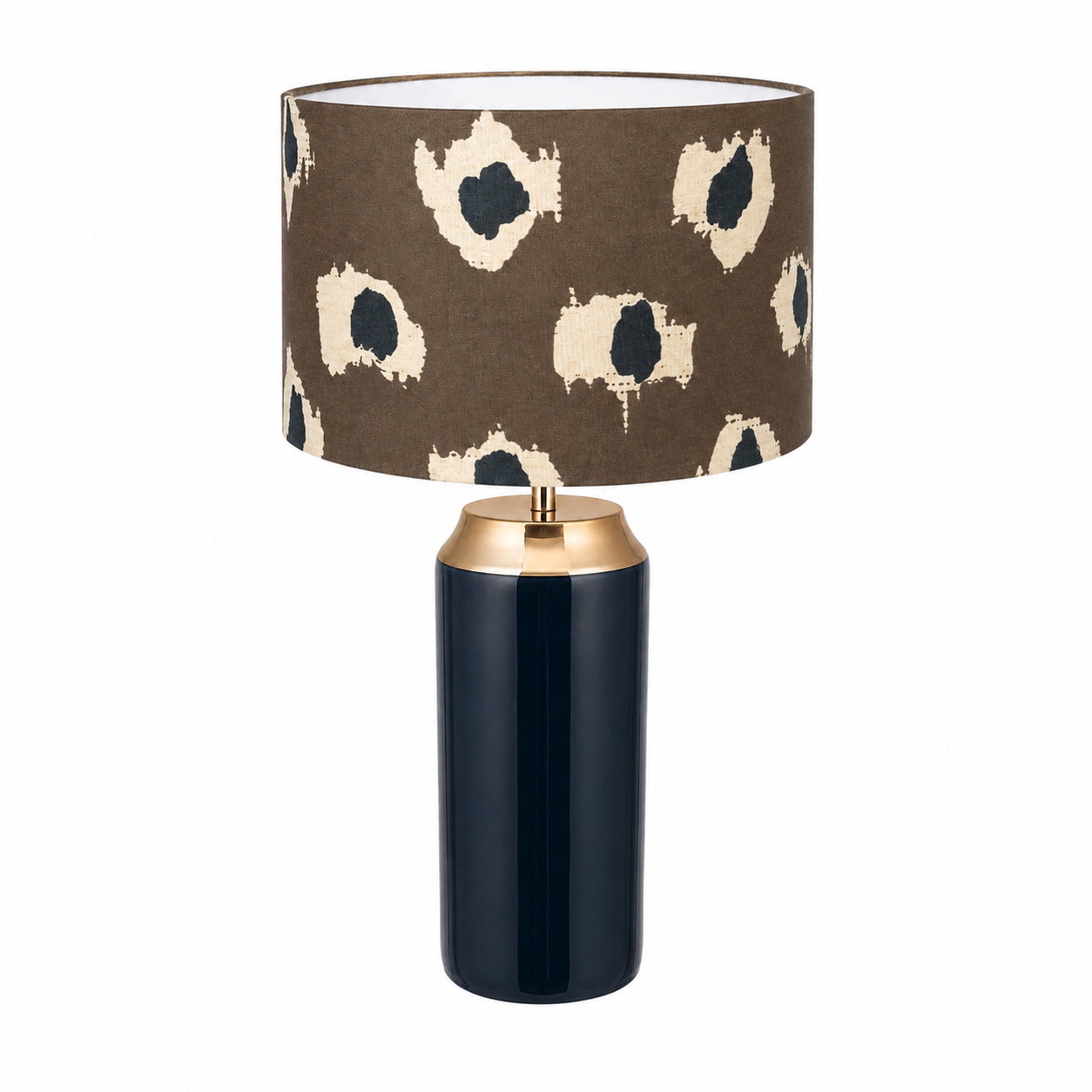 Navy Eclipse Tall Lamp Base
