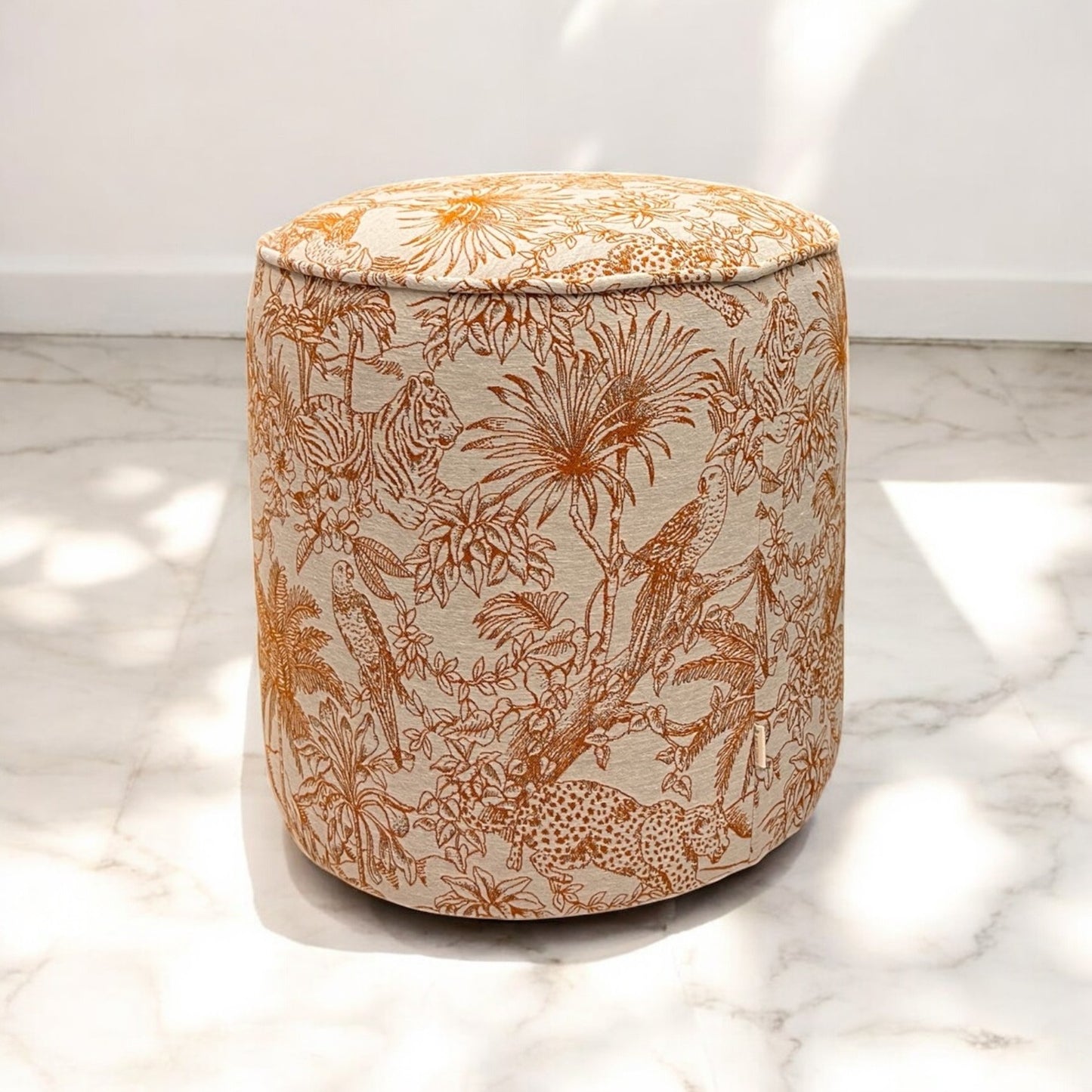 Jungle Inspired Pouf