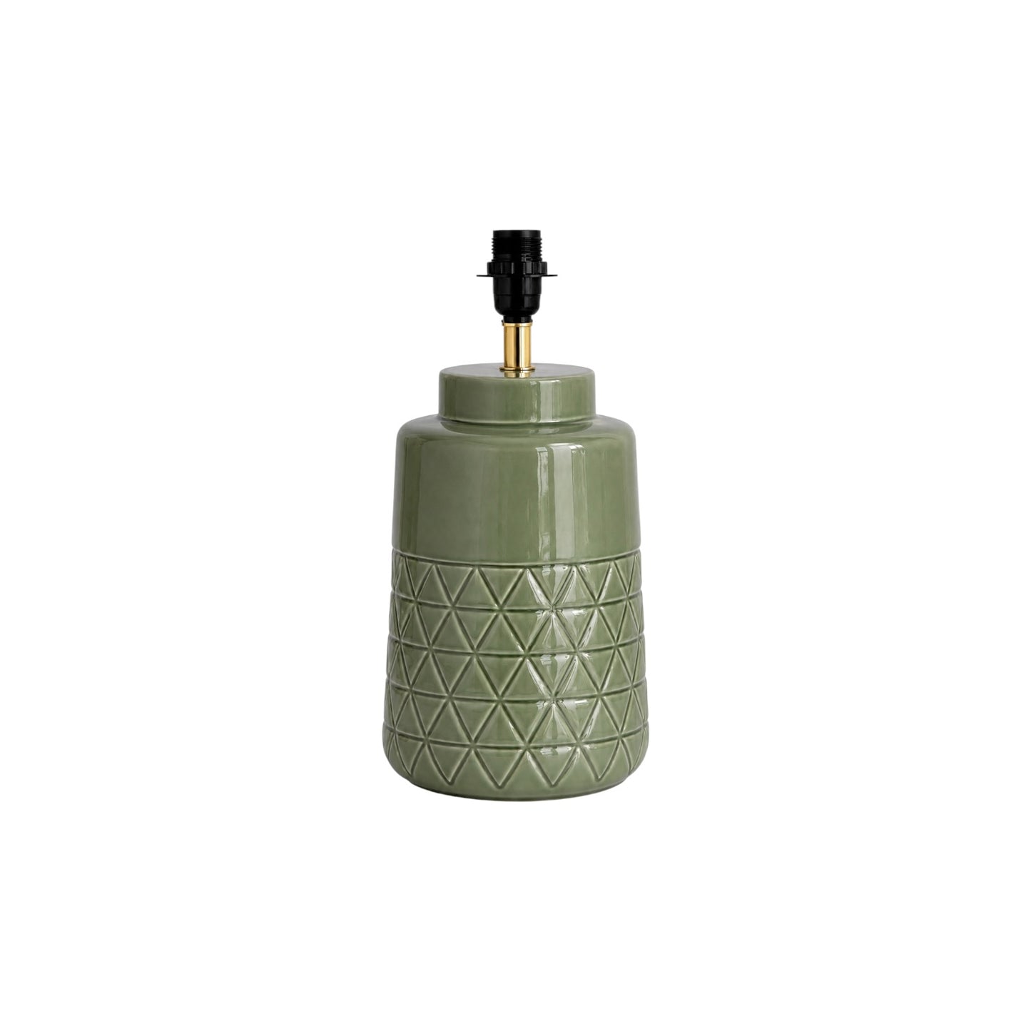 Sage Geo Lamp Base