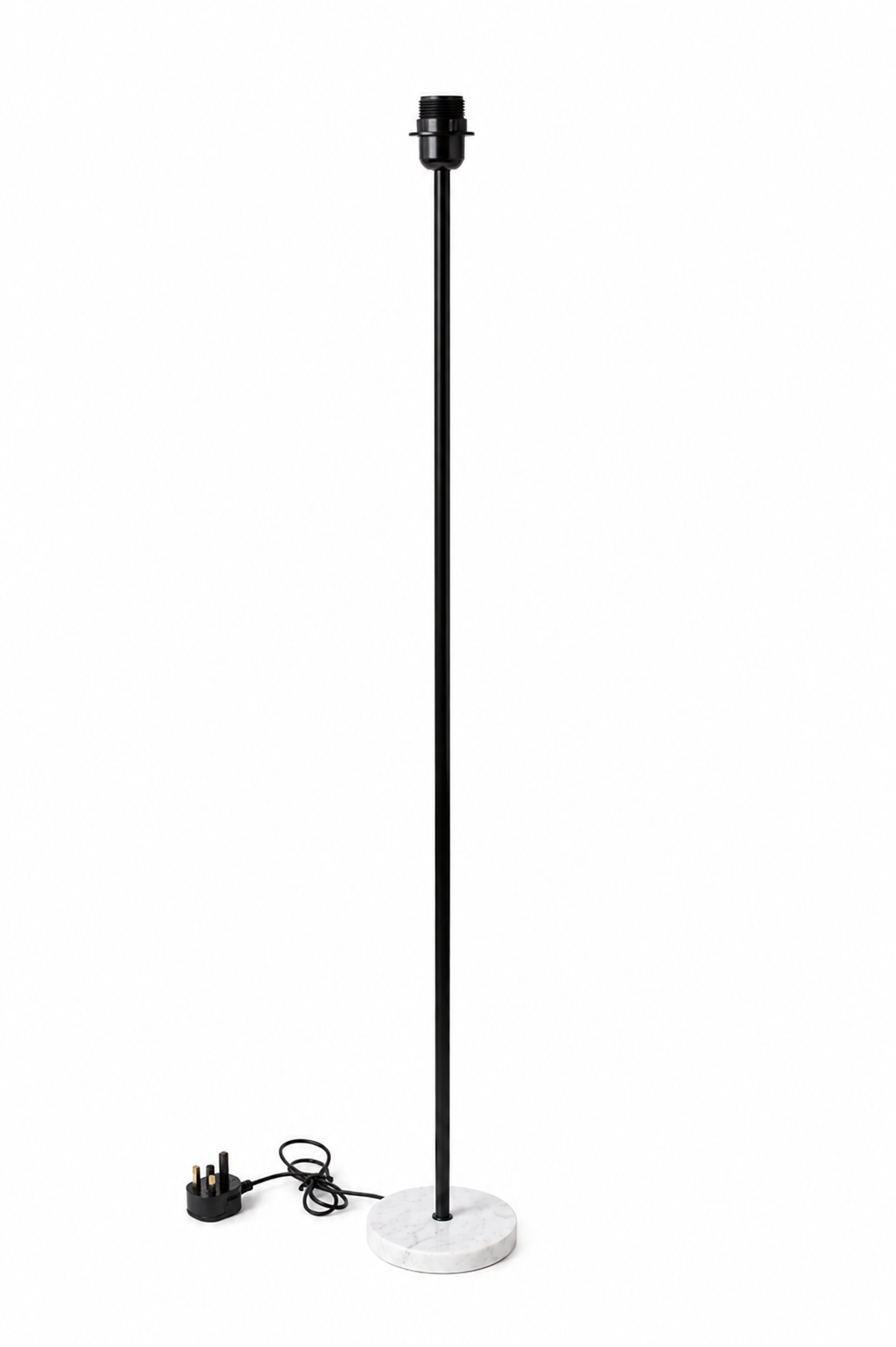White Marble Floor Lamp Base