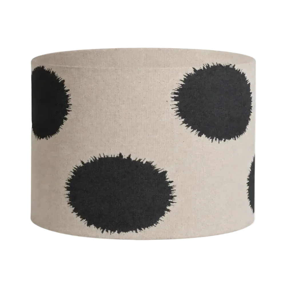 Polka Dot (big dots) Handmade Lampshade - Ø35 × H22 cm