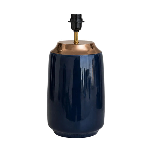 Navy Eclipse Tall and Wide Lamp Base