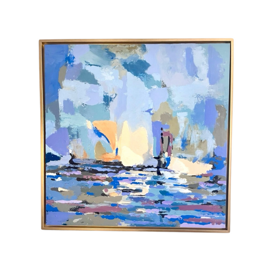 Into The Blues Painting
