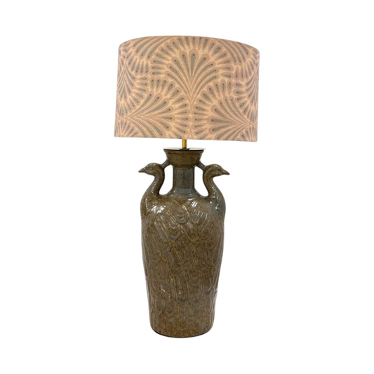 Peacock Table Lamp