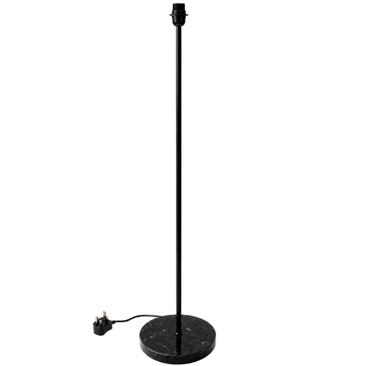 Black Marble Floor Lamp Base