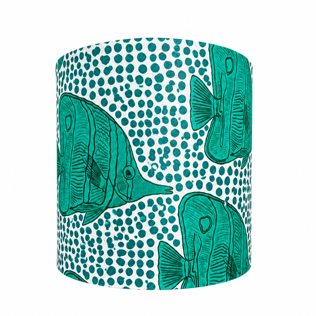 Fish Handmade Lampshade - Ø25 × H25 cm