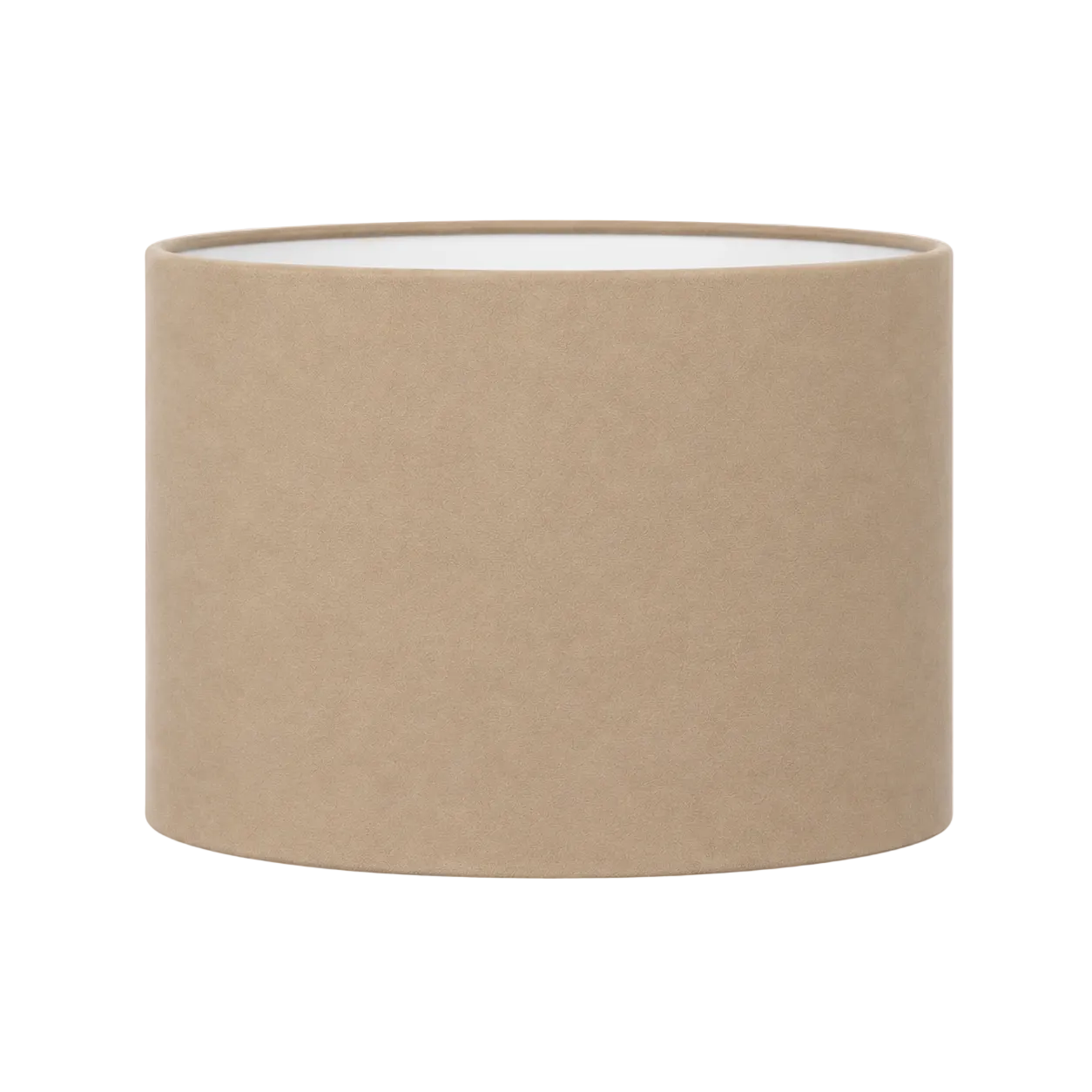 Plain Beige Handmade Lampshade - Ø35 × H22 cm