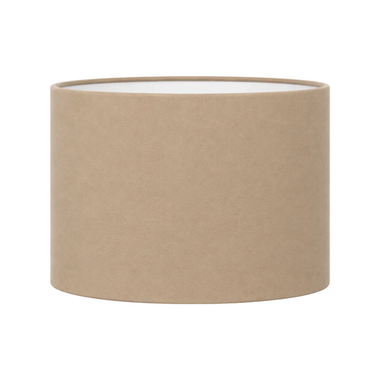 Plain Beige Handmade Lampshade - Ø35 × H22 cm