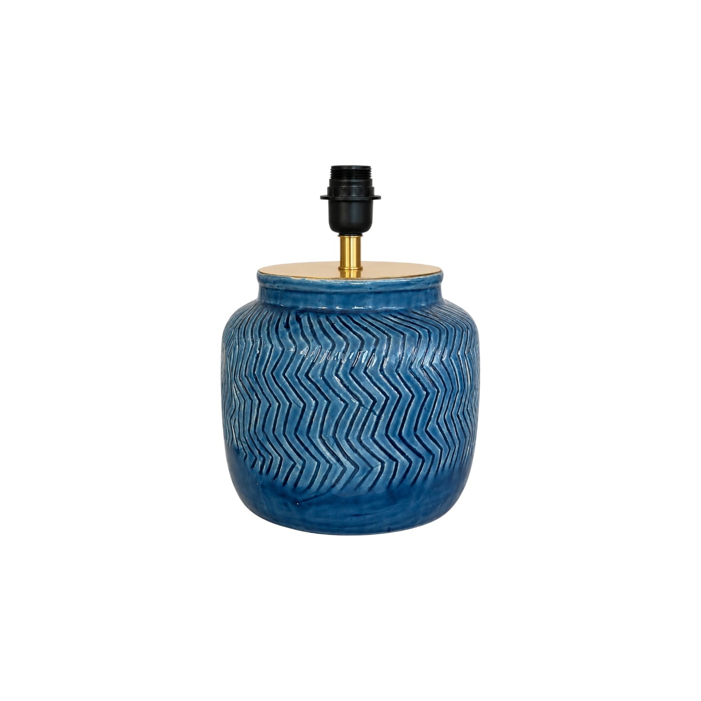 Indigo Wave Lamp Base