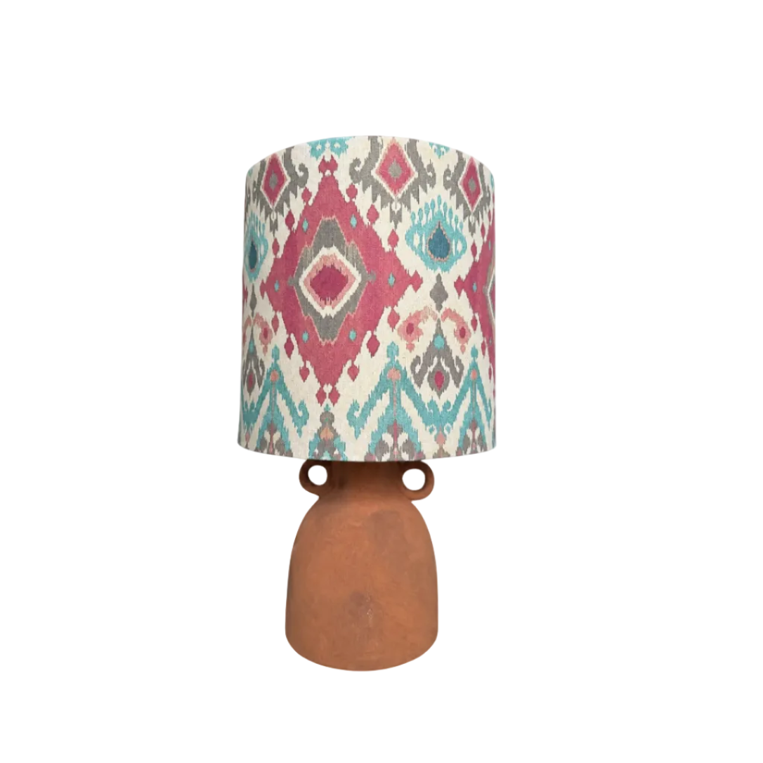 Terracotta Handle Lamp Base