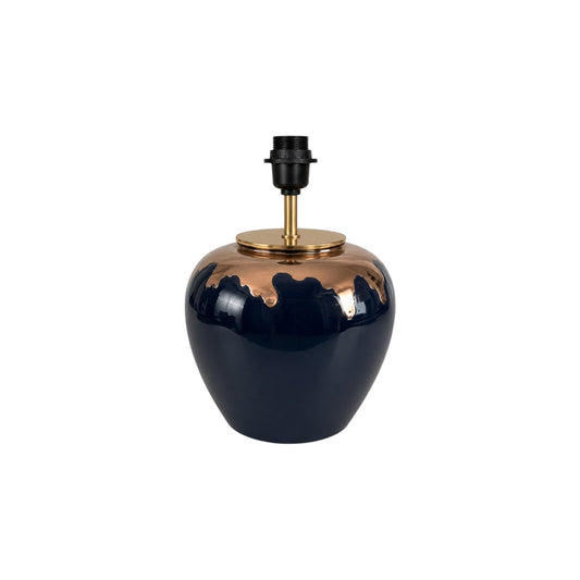 Navy Eclipse Lamp Base (Medium-Plump)