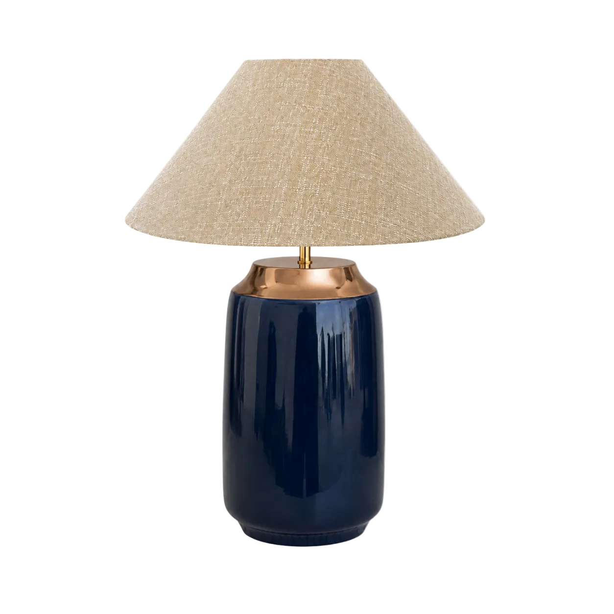 Navy Eclipse Tall and Wide Lamp Base