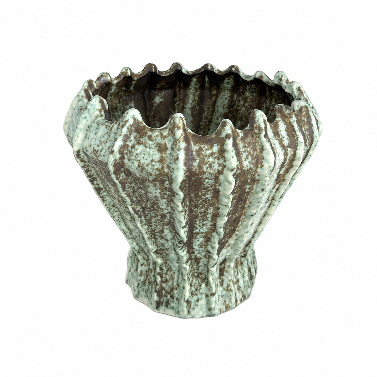 Ripple Vessel - Ceramic Decor Object