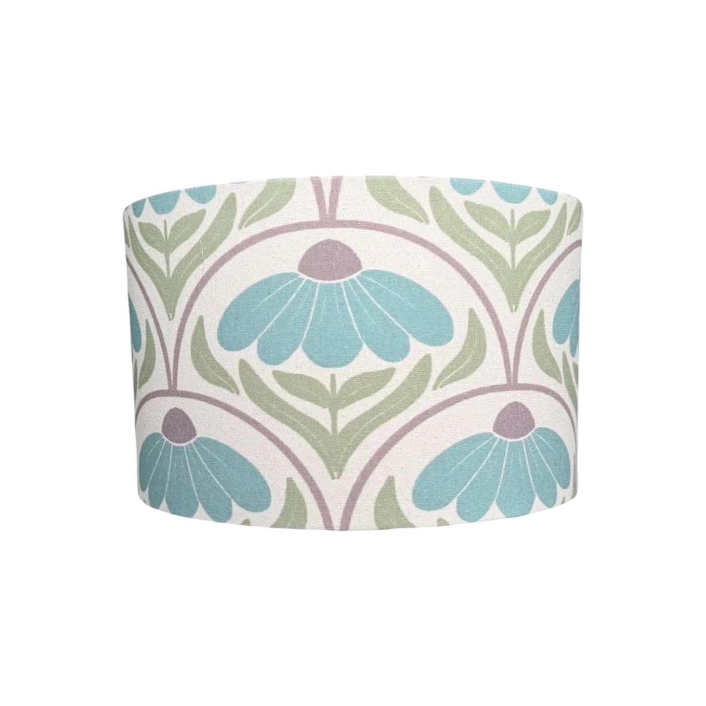 Floral Green Handmade Lampshade - Ø33 × H20 cm