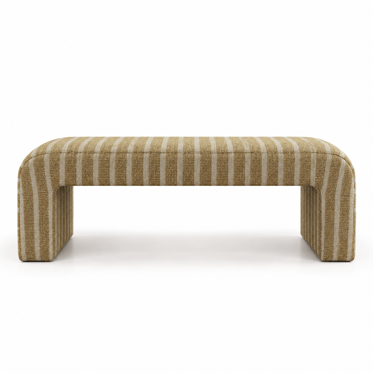 The Stripe Bench (mustard)